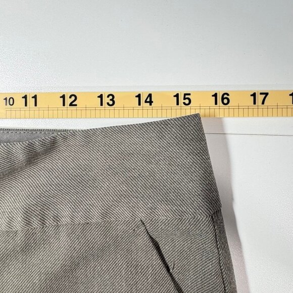 💼 The Limited Cassidy Fit Wide Leg Trousers | Size 4 | Gray Taupe Dress Pants - Picture 6 of 7